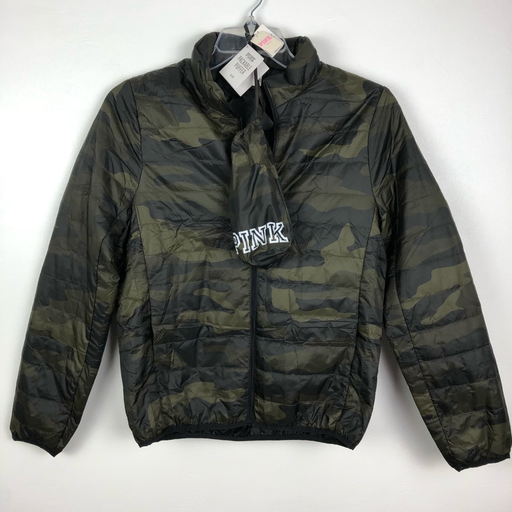 PINK Victoria’s Secret Packable Puffer Jacket NWT